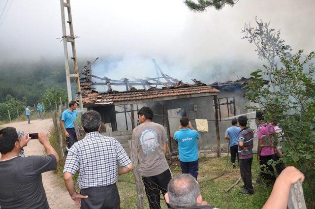 Ordu’da Ev Yangını