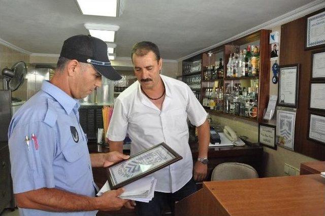 Bodrum Belediyesi Zabıta Ekiplerinden İşyerlerine Sıkı Denetim 1