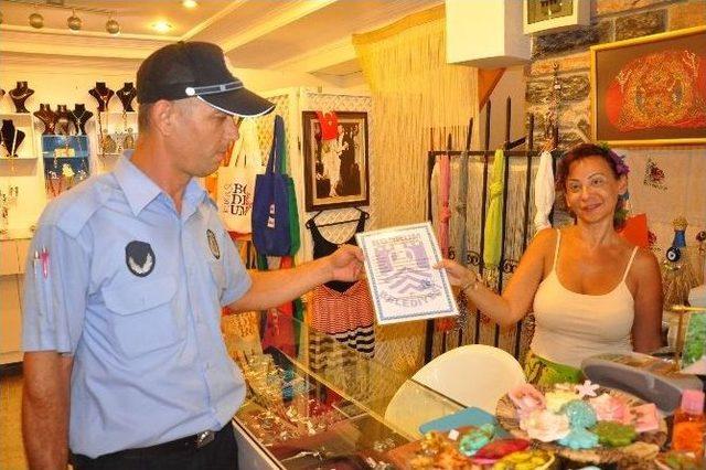 Bodrum Belediyesi Zabıta Ekiplerinden İşyerlerine Sıkı Denetim 2