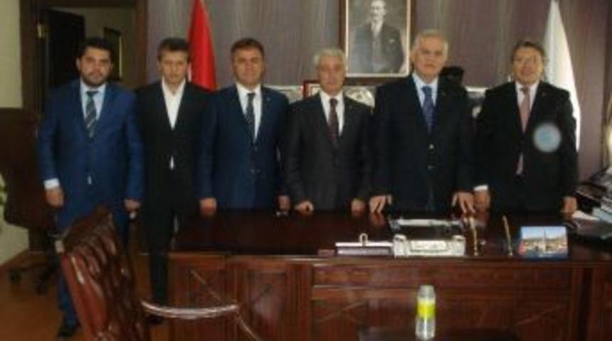 Gümüşhane Heyeti’nden Akman’a Ziyaret