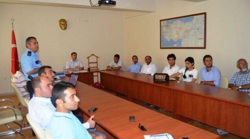 &Ouml;zel Şirketler Asayiş Değerlendirmesi Toplantısı Yapıldı