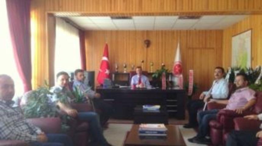 Ak Parti İl Başkanı Tanrıver&rsquo;den Cihan&rsquo;a Hayırlı Olsun Ziyareti