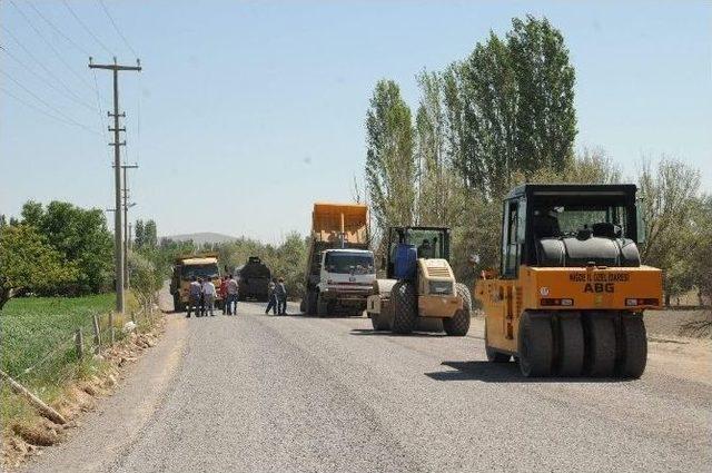Niğde Amas Bağları Asfaltlandı 1