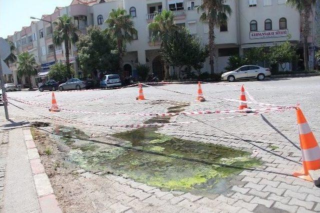 Kemer'de Esnafın Foseptik İsyanı