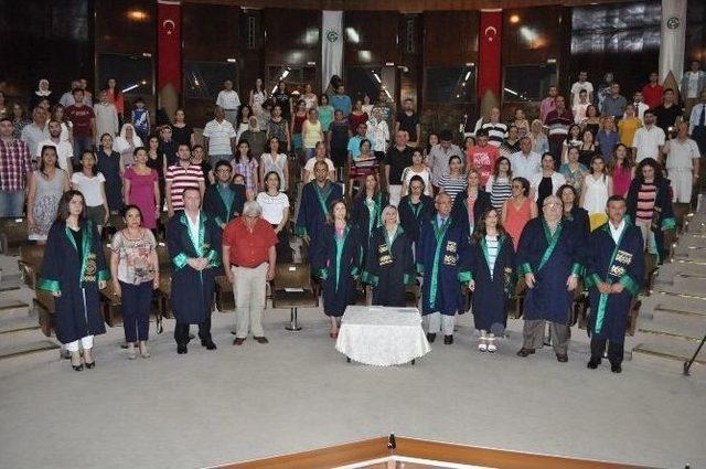 Çü Su Ürünleri Fakültesi Mezunlarını Uğurladı