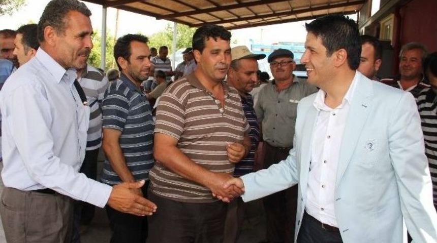 Başkan Gen&ccedil;, Kamyoncu Esnafı Ve Toptancılar Birliği'ni Ziyaret Etti