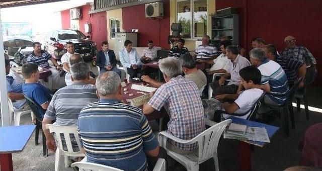 Başkan Gen&ccedil;, Kamyoncu Esnafı Ve Toptancılar Birliği ni Ziyaret Etti 1
