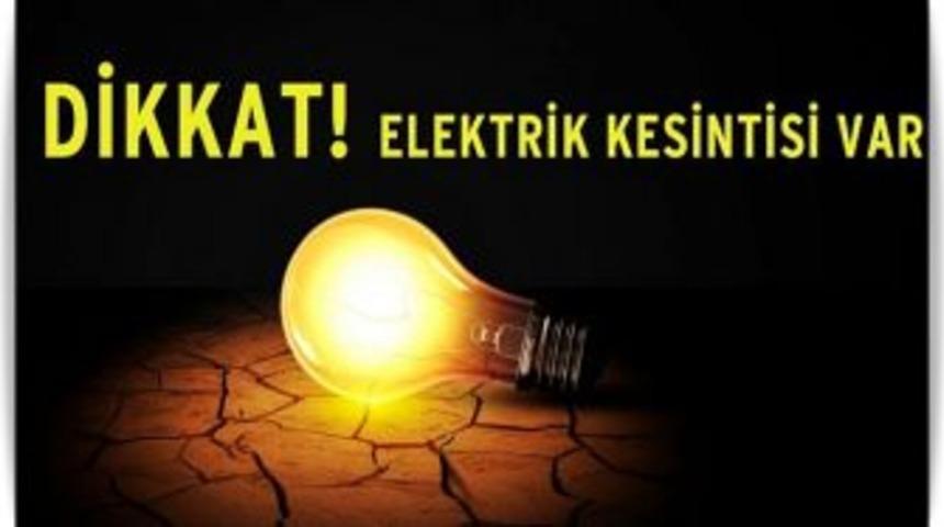 Elazığ'da Elektrik Kesintisi