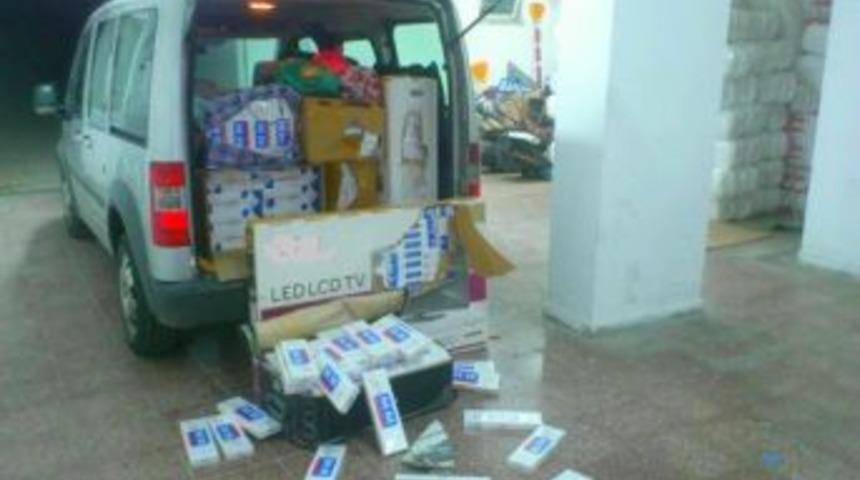 Osmancık'ta Ka&ccedil;ak Sigara Operasyonu