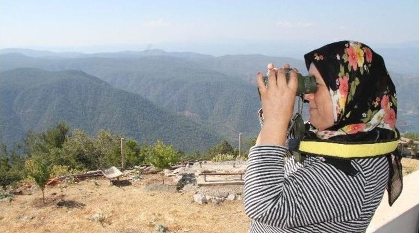 970 Rakımlı Yangın Kulesinde Ailecek Ramazan