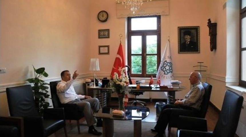 Tekirdağ Valisi Ali Yerlikaya, S&uuml;leymanpaşa Belediyesi&rsquo;ni Ziyaret Etti