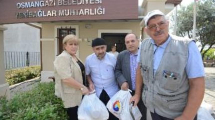 Btso&rsquo;dan Bin Aileye Ramazan Gıda Paketi