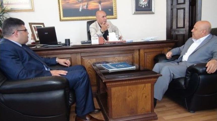 Hizmet İş Başkanı Aslan'dan Başkan Korkut'a Ziyaret