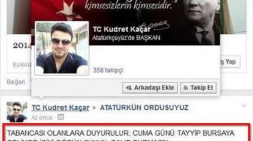 Başbakanın Bursa Mitingi &Ouml;ncesi Ortalığı Karıştıran Tweet