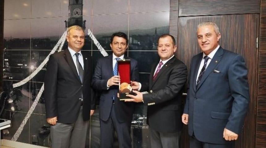 Şekerbank Genel M&uuml;d&uuml;r&uuml; Yıldız&rsquo;dan &Ccedil;orum Tso&rsquo;ya Ziyaret