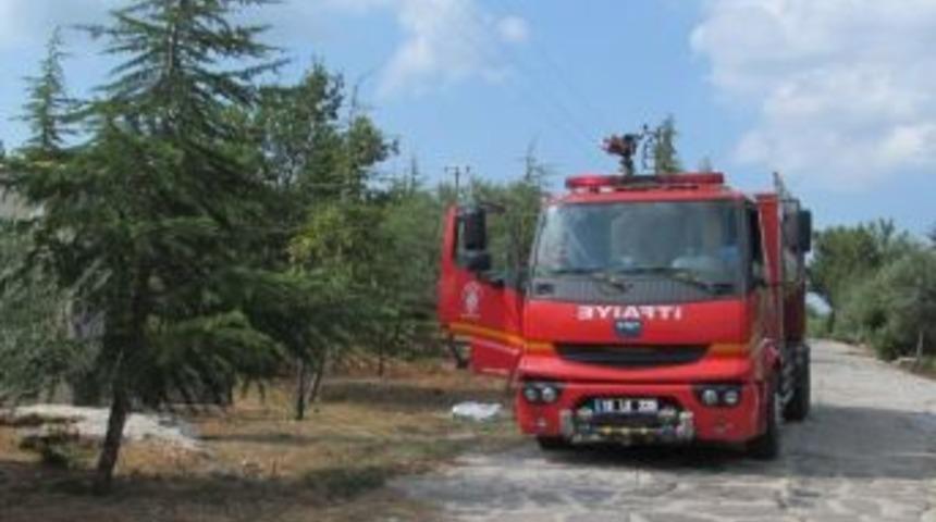 &Uuml;lk&uuml; Tepe&rsquo;de Kuru Otlar Tutuştu