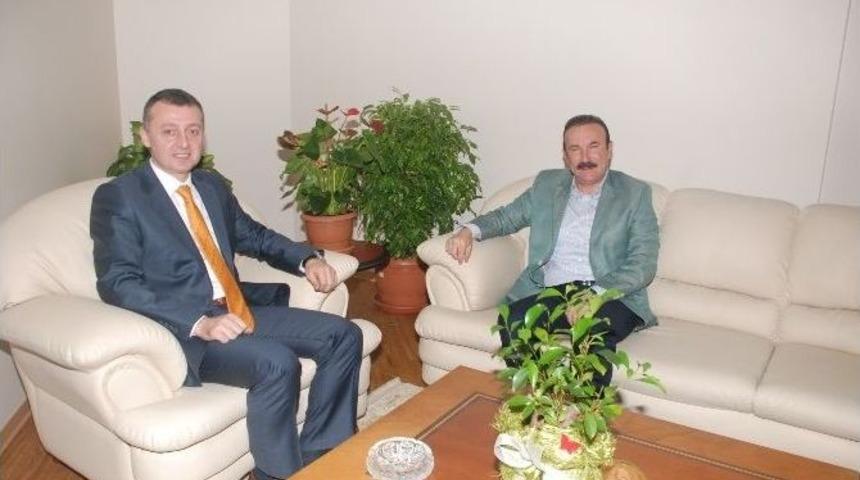 Başkan Doğan'dan B&uuml;y&uuml;kakın'a Ziyaret