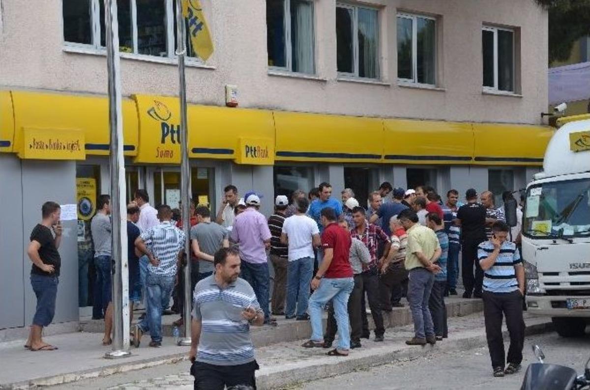 Soma'da Madencilere &Ouml;demeler Başladı