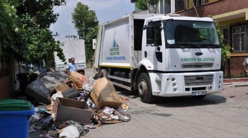 Kartepe&rsquo;de &Ccedil;&ouml;p Ev Temizlendi
