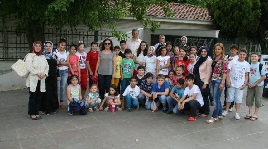 Bilgievi &Ouml;ğrencileri Deprem M&uuml;zesini Ziyaret Etti