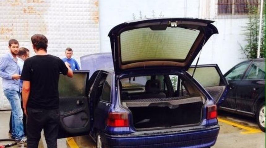 Kilometre Saatinden &Ccedil;ıkan Yangın Kısa S&uuml;rede S&ouml;nd&uuml;r&uuml;ld&uuml;