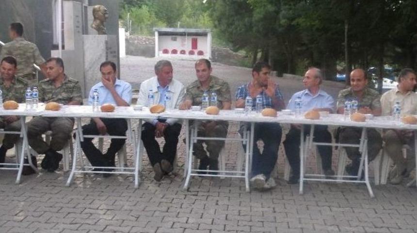 Ge&ccedil;ici K&ouml;y Korucularına İftar