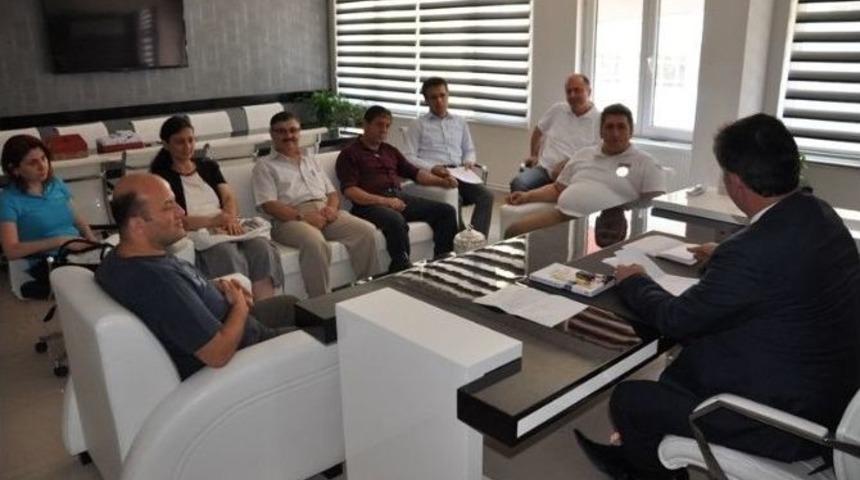Ak Parti İl Başkanı Saylar&rsquo;a Hayırlı Olsun Ziyareti