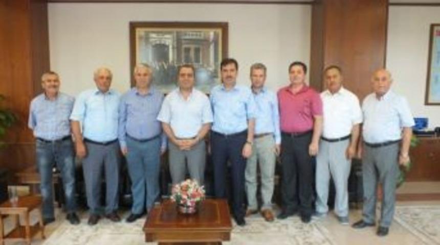 S&ouml;kelilerden İl Emniyet M&uuml;d&uuml;r&uuml; Adnan Taşdan&rsquo;a Ziyaret