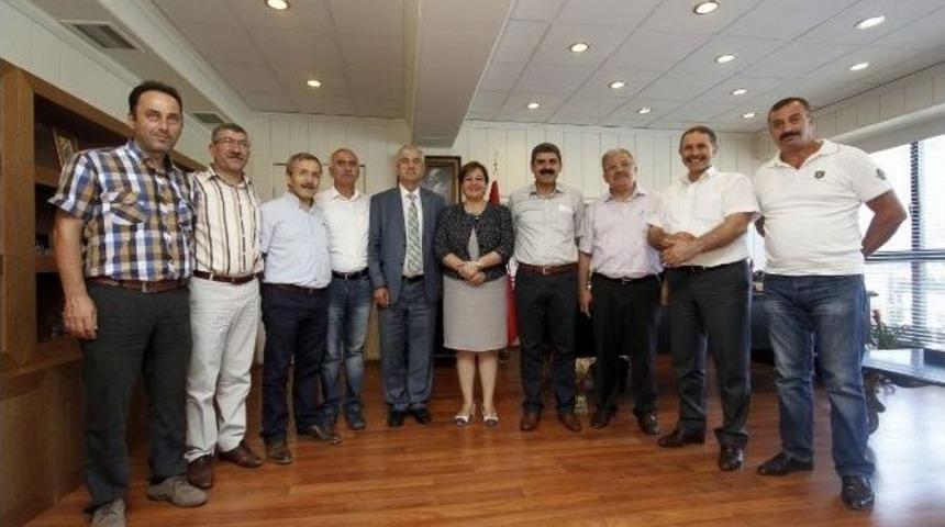 Disk&rsquo;ten Başkan Pekdaş'a Teşekk&uuml;r Ziyareti