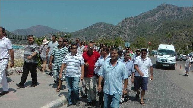 &Ouml;l&uuml;denizli Dolmuş Ve Taksicilerden Korsan Taşıma İddiası 1