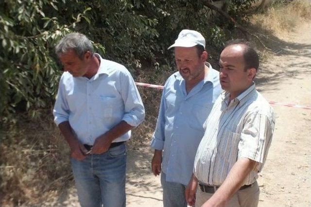 Ak Parti İl&ccedil;e Başkanı Yıldıran, Sulama Projesini İnceledi 1