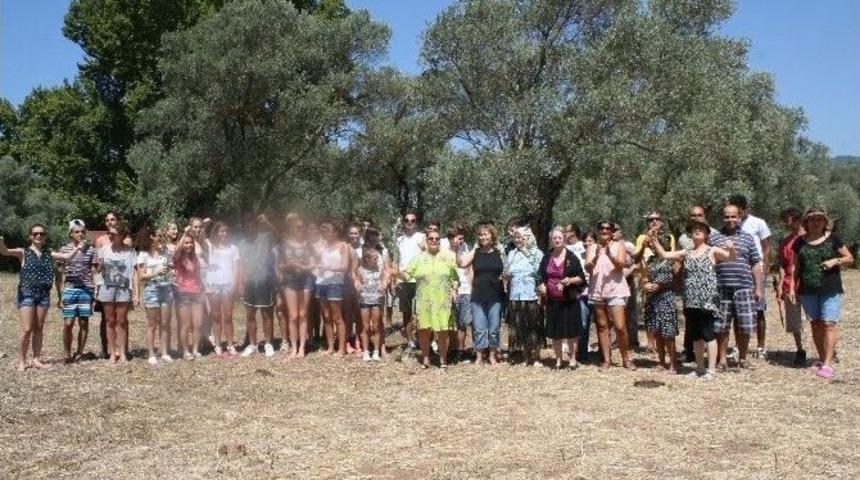 Marmaris'te Zeytin Eylemine Fransız Desteği