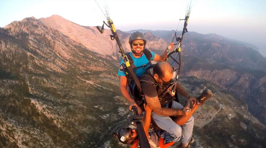 G&ouml;ky&uuml;z&uuml;nde d&ouml;vme yaptı