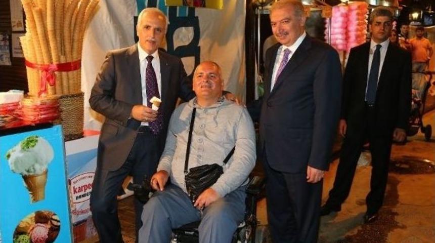 Vali Mutlu, Başakşehir Ramazan Etkinlik Alanını Ziyaret Etti