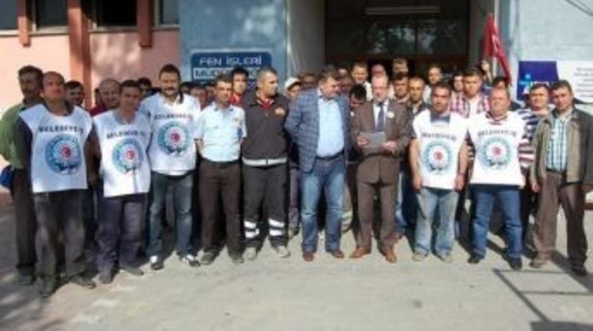 &Ccedil;aycuma Belediyesinde, Kadrolu İş&ccedil;ilerin İkramiyeleri &Ouml;dendi