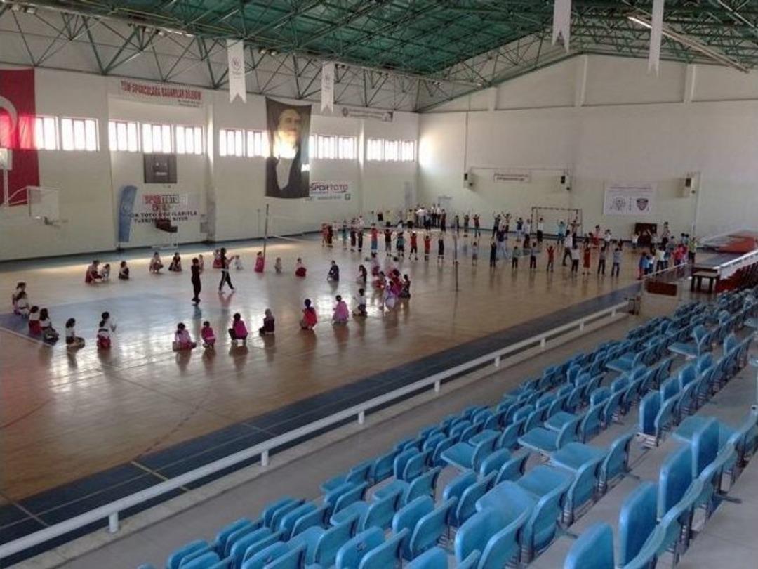 G&uuml;m&uuml;şhane&rsquo;de Kur&rsquo;an Kursu &Ouml;ğrencileri Sodes&rsquo;le Spor Yapıyor