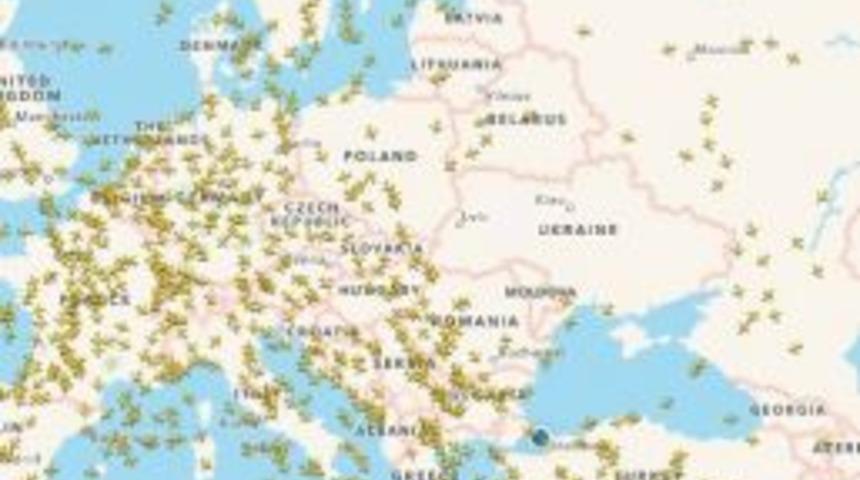 Ukrayna Hava Sahası Boş Kaldı