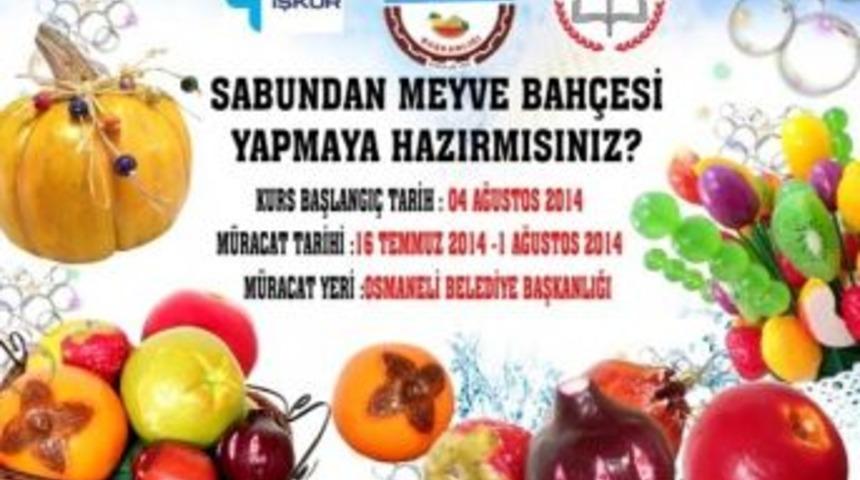 Osmaneli'de Ev Hanımlarına Y&ouml;nelik Kurslar Başlıyor