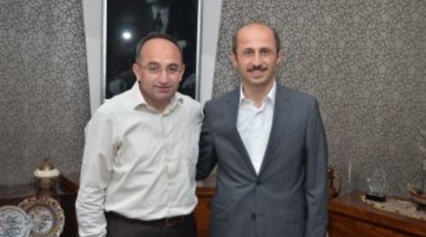 Başkan &Uuml;z&uuml;lmez, Bulut&rsquo;u Ağırladı