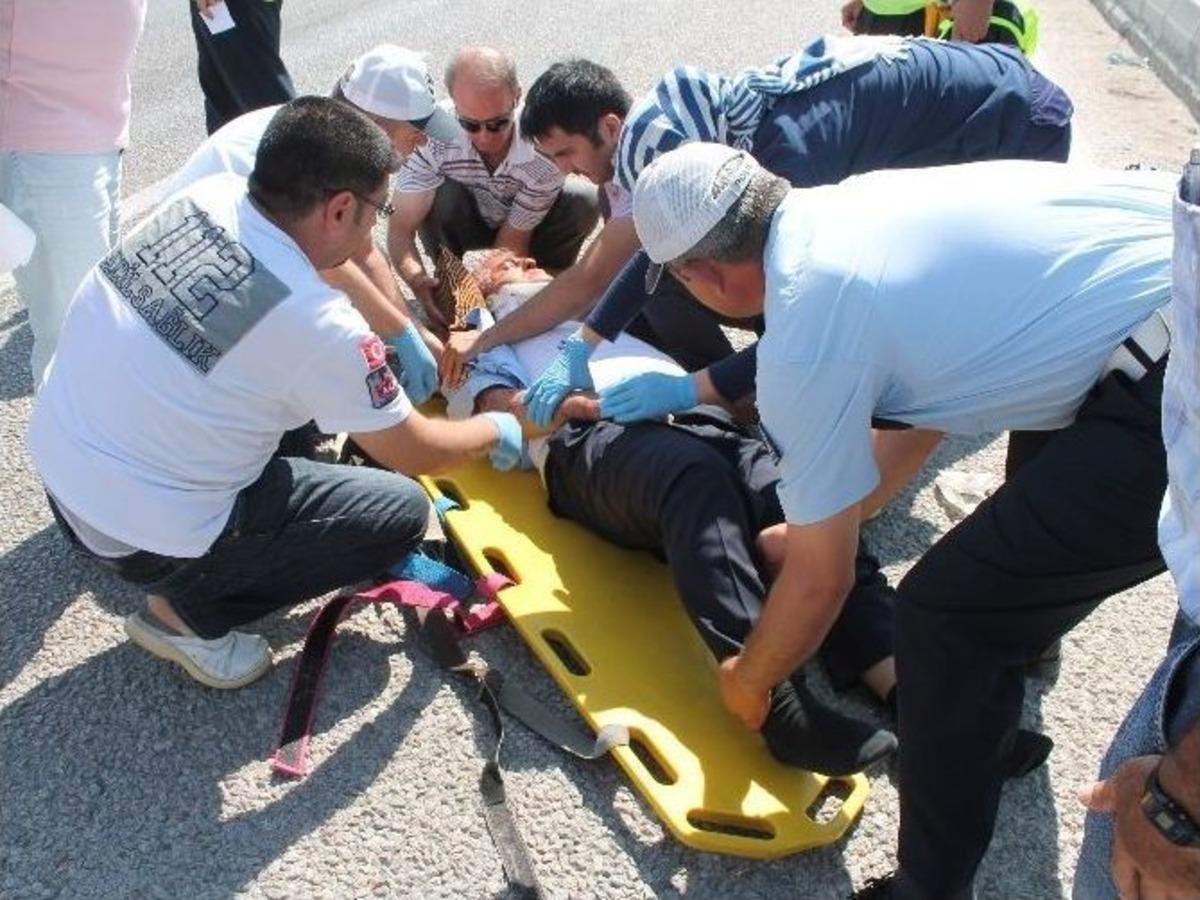 Uygulama Yapan Polise &Ccedil;arptı