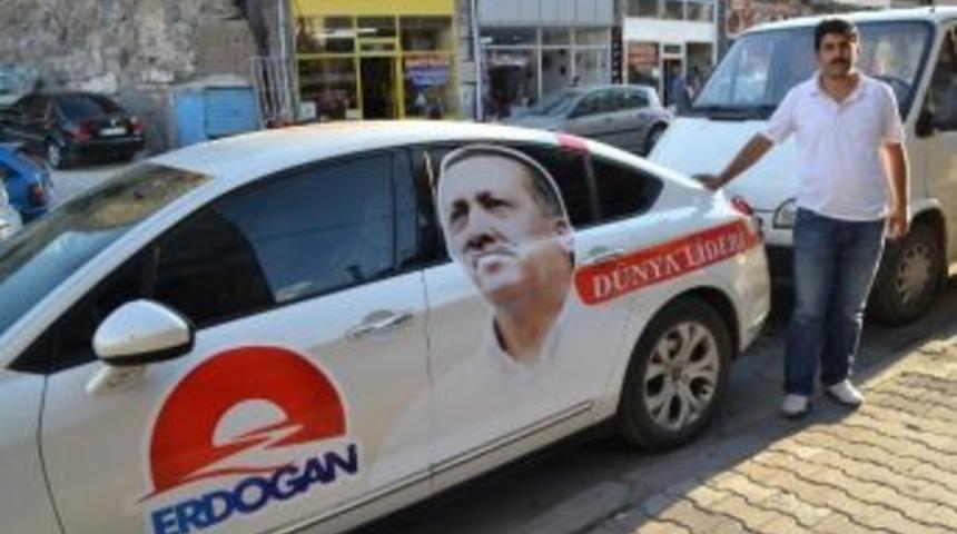 Cumhurbaşkanı Adayı Erdoğan İ&ccedil;in T&uuml;rkiye Turuna &Ccedil;ıktı