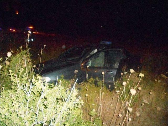 Virajı Alamayınca Şarampolden Aşağıya U&ccedil;tu 1