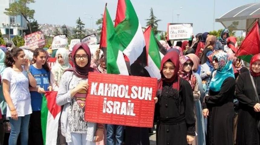 Cuma Namazı Sonrası Gazze Eylemi