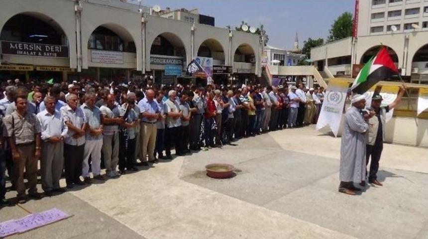 Mersin'de İsrail Protestosu