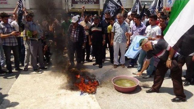 Mersin'de İsrail Protestosu