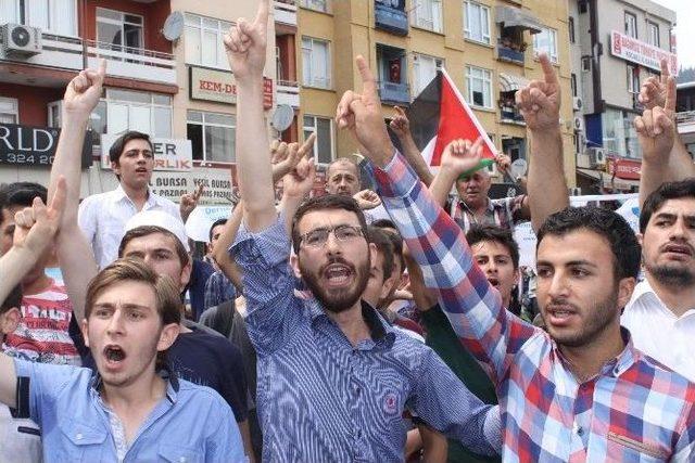 İsrail’in Gazze Saldırısı Kocaeli’de Protesto Edildi