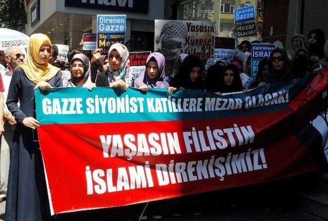 Diyarbakır’da İsrail Protestosu 1