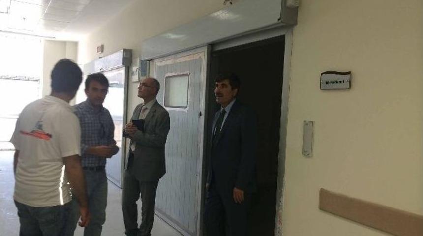 Başkan Asya Hastanede İncelemelerde Bulundu