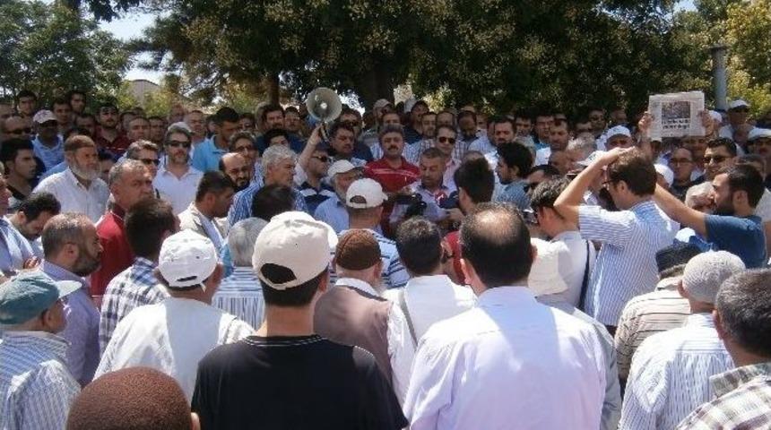 Aksaray'da İsrail Protestosu