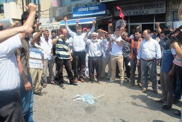 Saadet Partisi İzmir Teşkilatından İsrail Protestosu